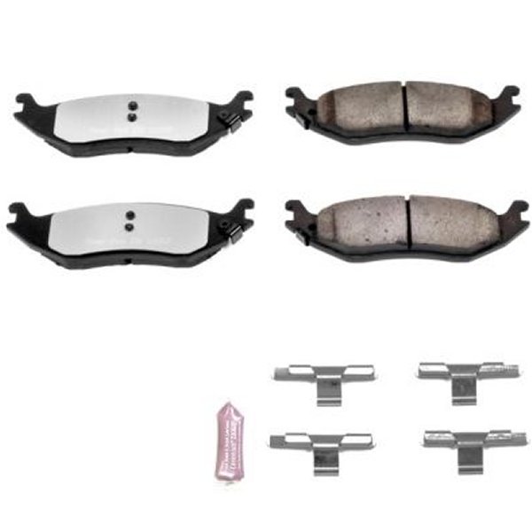 【USA在庫あり】 Power Stop 07年-09年 Chrysler Aspen リヤ Z36 Truck & Tow ブレーキパッド w/Hardware psbZ36-898 HD店