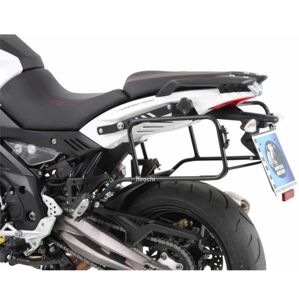 ヘプコアンドベッカー サイドキャリア Lock-it 13年-16年 アプリリア Caponord1200 黒 6507514 00 01 HD店