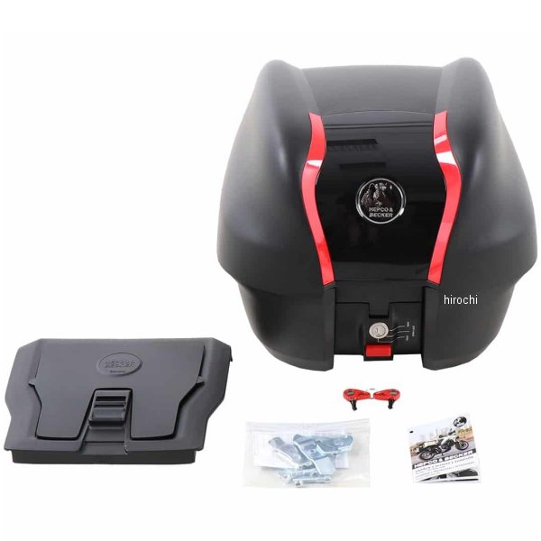 ヘプコアンドベッカー リアキャリアセット トップケース ジャーニー 汎用タイプ 30 21年-23年 CRF300L 黒 6509534 01 01-206 HD店｜ヒロチー商事 ハーレー 店