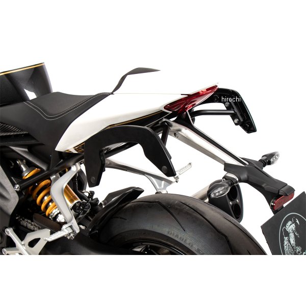 ヘプコアンドベッカー C-Bowサイドキャリア 21年-23年 トライアンフ Speed Triple 1200 RS 黒 6307624 00 01 HD店