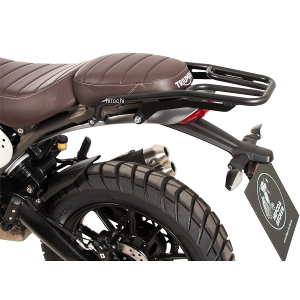 ヘプコアンドベッカー リアキャリア (トップケース不可) 24年 トライアンフ Scrambler 400X 黒 6587663 01 01 HD店