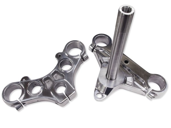 【メーカー在庫あり】 24-1293 ガッツクローム トリプルツリーセット 39mmナロー ポリッシュ 24-1293-GC HD店