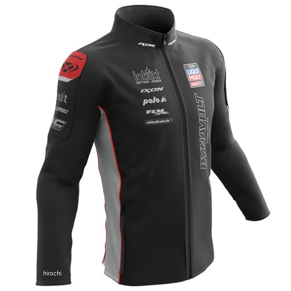 リキモリ LIQUI MOLY スウェット IXON INTACT SWEATSHIRT REPLICA '22 黒/グレー XLサイズ 103101026/XL HD店｜ヒロチー商事 ハーレー 店