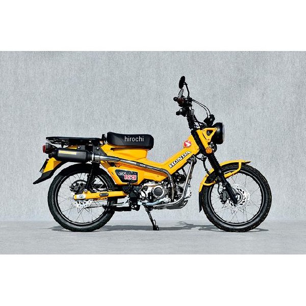 ヤマモトレーシング フルエキゾーストマフラー 23年- CT125 ハンターカブ SPEC-A アルミプレス ブラック 10138-71APB HD店