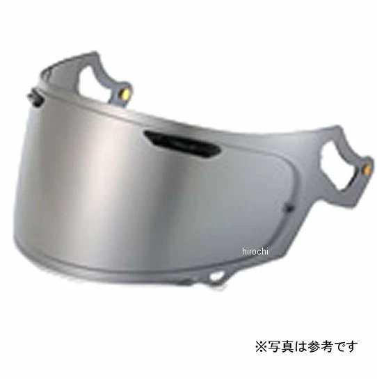 【メーカー在庫あり】 ティーズ T's ミラーシールド Arai VAS-A セミスモーク/チタンシルバー 4986222955037 HD店
