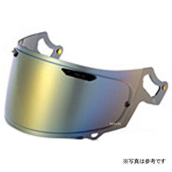 【メーカー在庫あり】 ティーズ T's ミラーシールド Arai VAS-A スモーク/チタンゴールド 4986222955051 HD店|ヒロチー商事 ハーレー 店