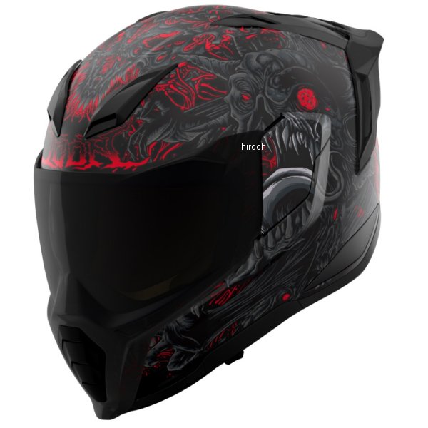 アイコン ICON フルフェイスヘルメット ULTRAFLITE MISANTHROPE 黒 Mサイズ 0101-17925 HD店
