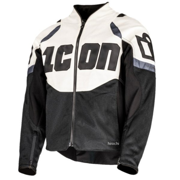 アイコン ICON 春夏モデル ジャケット CONTRA3 白 3XLサイズ 2820-7049 HD店