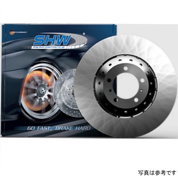 【USA在庫あり】 SHW 16-19 フォルクスワーゲン GTI 2.0L リア Smooth Monobloc ブレーキローター (5Q0615601E) shwVRX31802 HD店