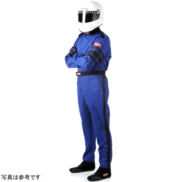 【USA在庫あり】 RaceQuip ブルー SFI-1 1-L Suit - Large rqp110025 HD店