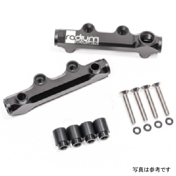 【USA在庫あり】 Radium Engineering スバル WRX/STI EJ-Series Engines Top Feed フューエル Rails (w/ Top Port) rad20-0577-02 HD店