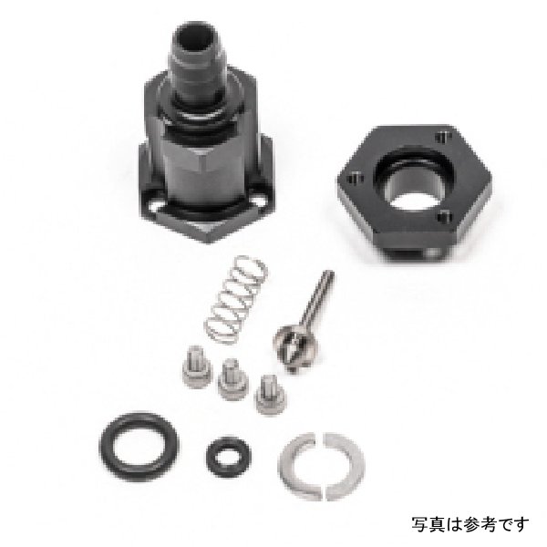 【USA在庫あり】 Radium Engineering Pump Outlet アダプター - Check バルブ - 10mm Barb rad20-0798 HD店