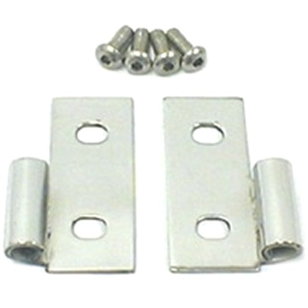【USA在庫あり】 Rugged Ridge 76-06 Jeep CJ / Jeep ラングラー Stainless Steel Lower Door Hinges rug11113.04 HD店