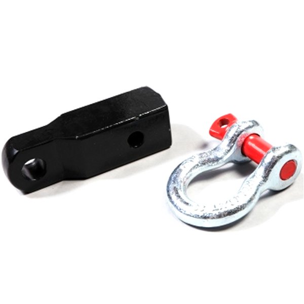 【USA在庫あり】 Rugged Ridge D-Shackle Assembly Receiver Hitch rug11234.01 HD店