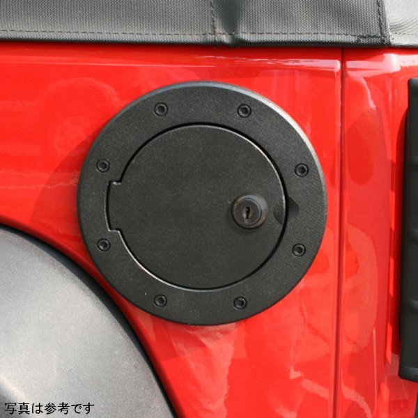【USA在庫あり】 Rugged Ridge Locking Gas Cap Door Black Alum 07年-18年 Jeep ラングラー JK rug11425.06 HD店 14,820円