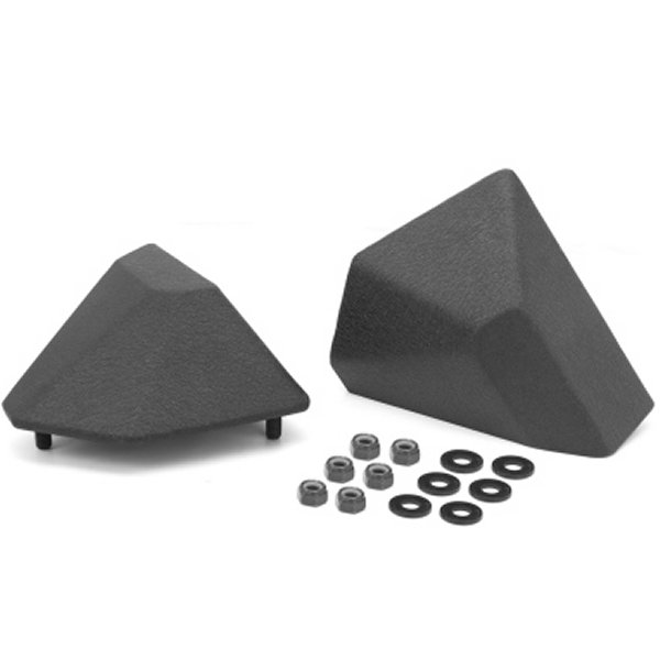 【USA在庫あり】 Rugged Ridge Stubby Ends XHD フロント Bumper Textured Black 07年-18年 Jeep ラングラー JK 2dr rug11540.23 HD店