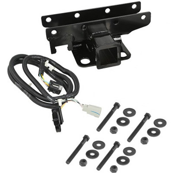 【USA在庫あり】 Rugged Ridge Receiver Hitch Kit w/ Wiring Harness 07年-18年 Jeep ラングラー JK rug11580.51 HD店