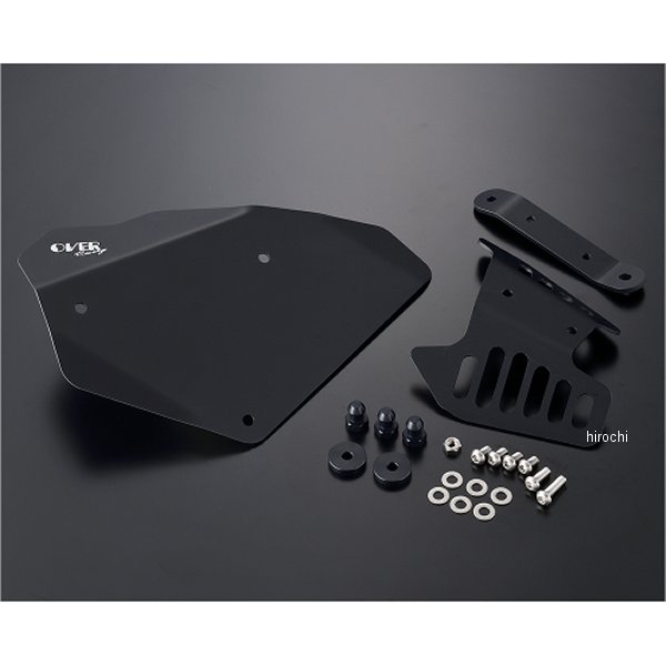 【メーカー在庫あり】 オーヴァー OVER サイドカバー Type2 左側 モンキー125 黒 57-012-022B HD店｜ヒロチー商事 ハーレー 店