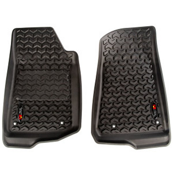 【USA在庫あり】 Rugged Ridge Floor Liner フロント Black 2018-2020 Jeep ラングラー 2020 Gladiator JL / JT rug12920.36 HD店