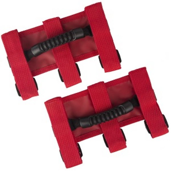 【USA在庫あり】 Rugged Ridge Ultimate Grab Handles Red 55-20 CJ/Jeep ラングラー /JT rug13505.03 HD店