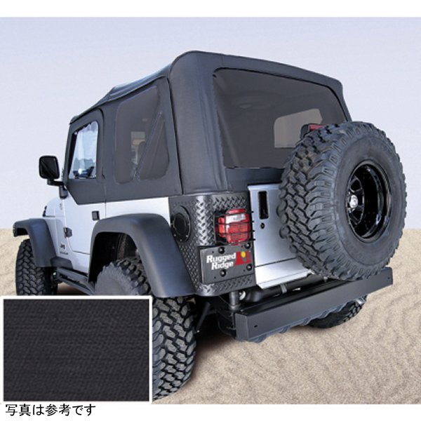 【USA在庫あり】 Rugged Ridge S-Top No Door Skins ブラック Tinted Windows 03年-06年 Wrang rug13710.35 HD店