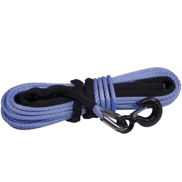 【USA在庫あり】 Rugged Ridge Synthetic Winch Line ブルー 3/8in x 94 feet rug15102.11 HD店