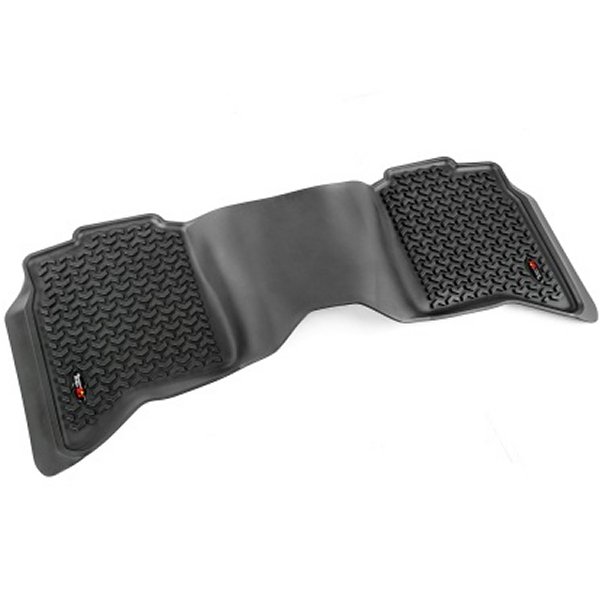 【USA在庫あり】 Rugged Ridge Floor Liner リア Black 2009-2017 Dodge Ram 1500 / 2500 / 3500 Crew Cab rug82953.11 HD店