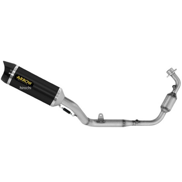 アロー Arrow フルシステム Thunder 触媒なし アルミダーク 24年 CB125R 51020AKN HD店