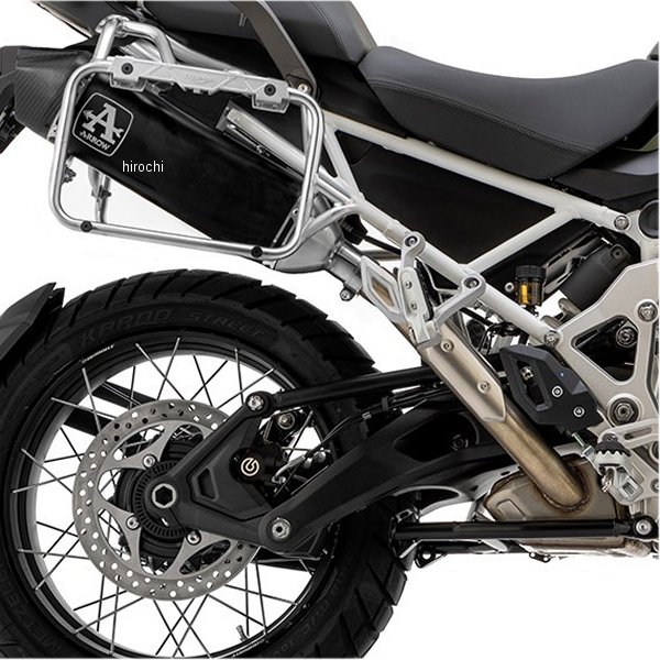 アロー Arrow スリップオンマフラー Veloce カバーなし アルミダーク 22年-24年 トライアンフ Tiger1200 72003VAN HD店
