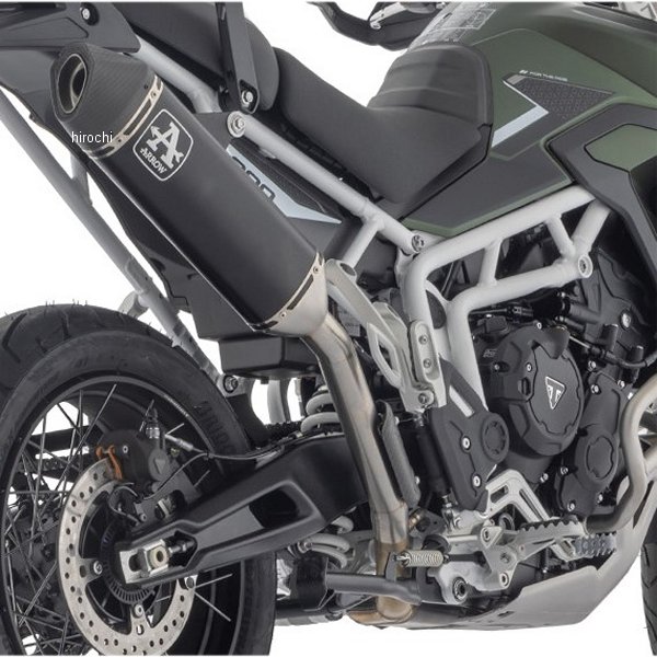 72506VAN アロー Arrow スリップオンマフラー Veloce アルミダーク 24年 トライアンフ TIGER900GT PRO 72506VAN-900gtpro HD店