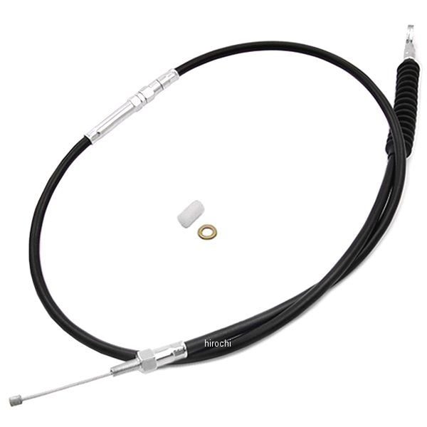 【メーカー在庫あり】 キジマ クラッチケーブル 87年以降 XL/Big Twin ターミネーター(黒) 1380mm HW-036906 HD店画像