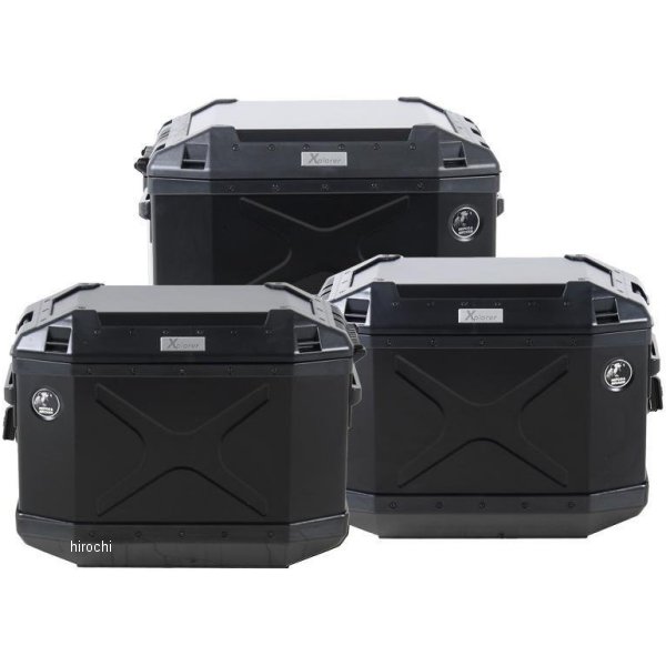 ヘプコアンドベッカー HEPCO&BECKER 3BOXセット XPLORER 45L/38L 黒 HBS-XPR-ALL-B HD店