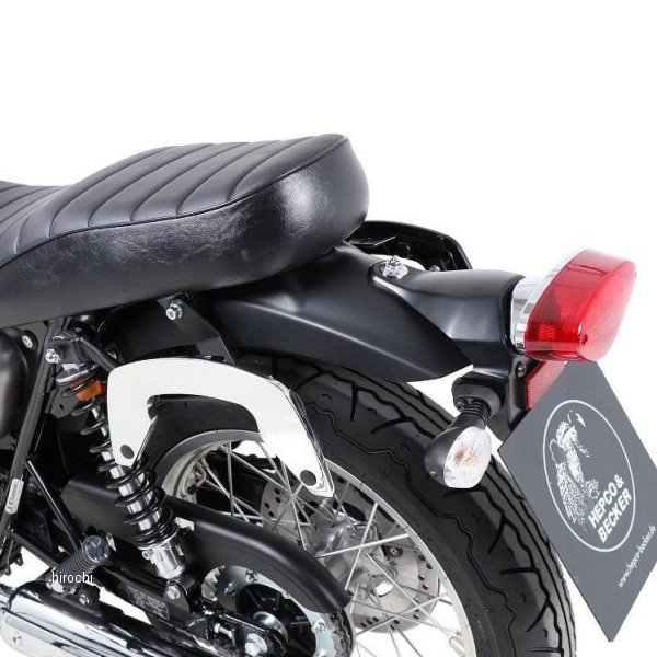 ヘプコアンドベッカー HEPCO&BECKER サイドキャリア C-Bow 20年-21年 W800 クローム 6302541 00 02 HD店｜ヒロチー商事 ハーレー 店 32,013円