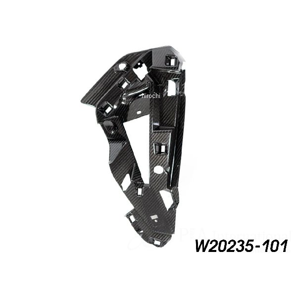 ワンダーリッヒ Wunderlich カーボン ラジエーターカバー RH W20235-101 HD店｜ヒロチー商事 ハーレー 店