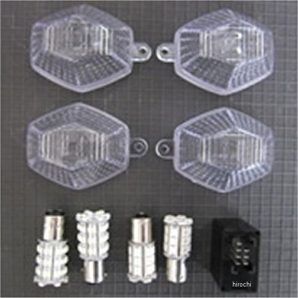 オダックス Odax 2カラー LED＆ウインカーレンズ SUZUKIタイプ クリア OXS-WYB003S HD店｜ヒロチー商事 ハーレー 店