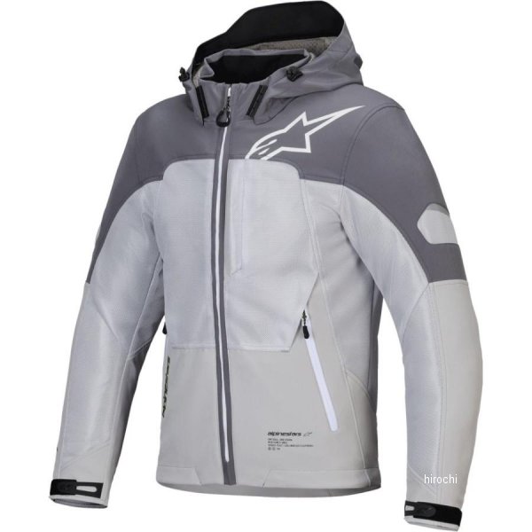 【メーカー在庫あり】 アルパインスターズ CREW PARKA AIR ASIA ダークグレー/アイスグレー/ライトグレー Mサイズ 8059347568065 HD店