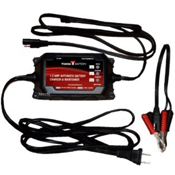 【USA在庫あり】 YUASA US1A 12V バッテリー充電器 ysaYUA1P2AMPCH HD店