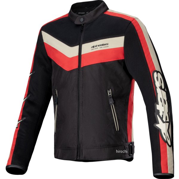 アルパインスターズ 春夏モデル ジャケット T-DYNO AIR JACKET 1486 BLACK BRIGHT RED ECRU 2XLサイズ 8059347539904 HD店