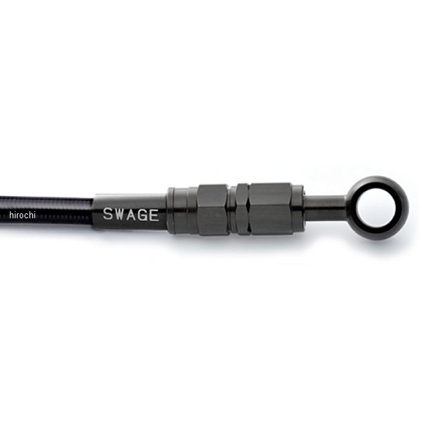 【メーカー在庫あり】 スウェッジライン SWAGE-LINE クラッチホースキット 09年-16年 ZRX1200DAEG Brembo仕様 ステン黒/黒 BTCB796 HD店|ヒロチー商事 ハーレー 店