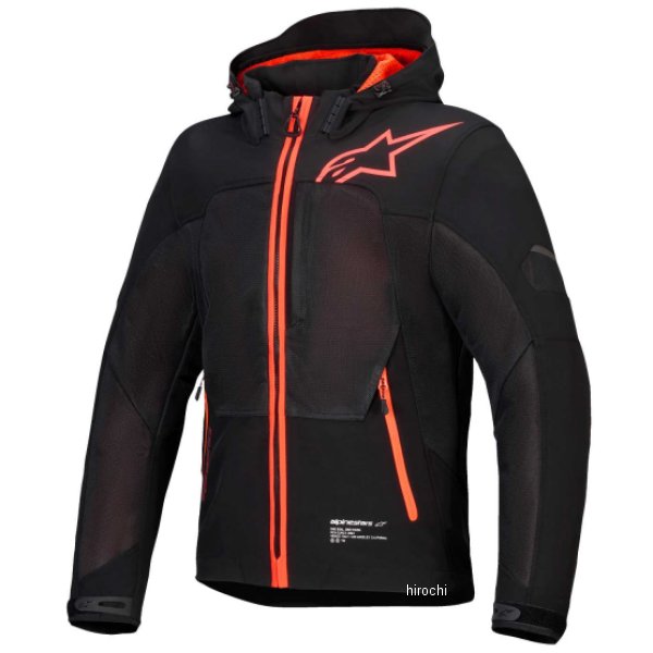 アルパインスターズ CREW PARKA AIR ASIA ブラック/レッドFLUO Sサイズ 8059347599199 HD店