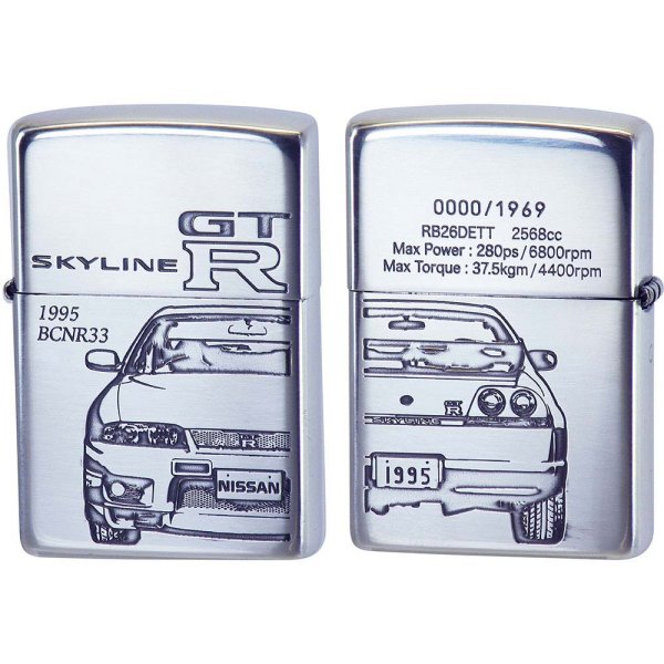 【メーカー在庫あり】 ジュウロクホウイ 日産 Zippo GTR BCNR33 4982397633398 HD店
