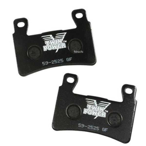 【メーカー在庫あり】 TWIN POWER ツインパワー オーガニックブレーキパッド 41300102 twp592525 HD店