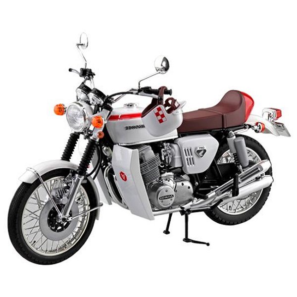 【メーカー在庫あり】 青島文化教材社 1/12 プラモ ワイルド7 飛葉ちゃんのCB750FOUR 4905083067925 HD店画像