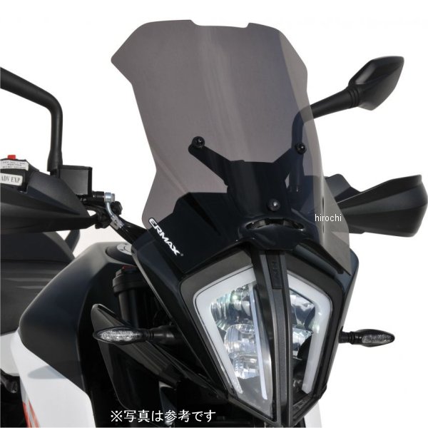 アルマックス ERMAX ハイプロテクションウインドシールド 40cm 22年-24年 KTM 390アドベンチャー 蛍光オレンジ 0154K13-11 HD店|ヒロチー商事 ハーレー 店