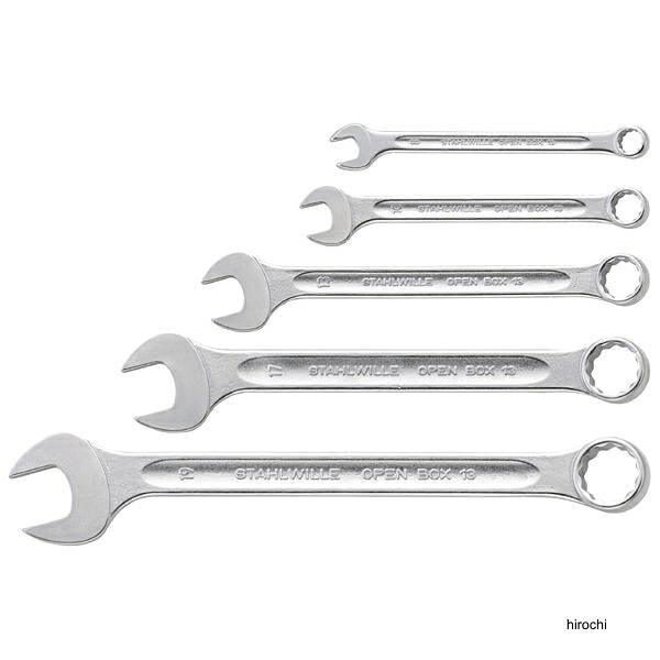 【メーカー在庫あり】 スタビレー STAHLWILLE 5本組 コンビネーションレンチセット 13/5 HD店