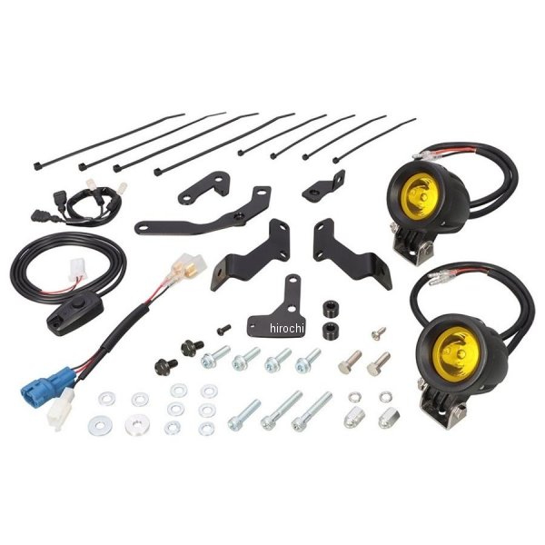 【メーカー在庫あり】 キタコ LEDシャトルビームKIT モンキー125 JB03/JB05 ライムイエロー 800-1301430 HD店