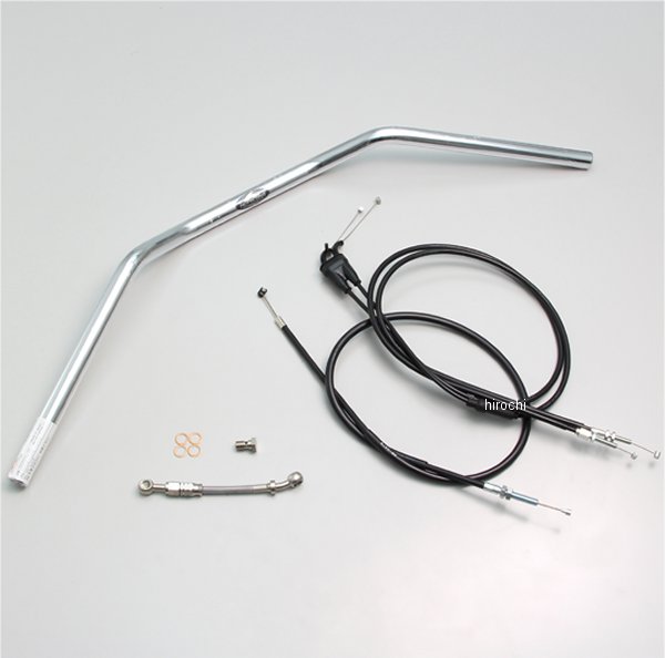 ハリケーン トラッカー LOW ハンドルセット XSR125 ABS クロームメッキ H309-043C HD店