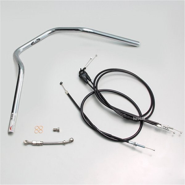 ハリケーン ナロー 4型 ハンドルセット XSR125 ABS クロームメッキ H309-048C HD店|ヒロチー商事 ハーレー 店