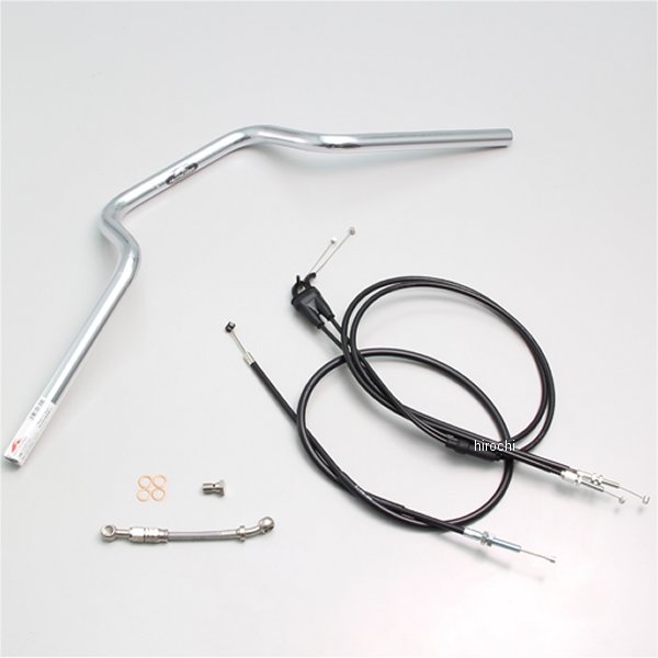 ハリケーン CB1300P-TYPE ハンドルセット XSR125 ABS クロームメッキ H309-074C HD店