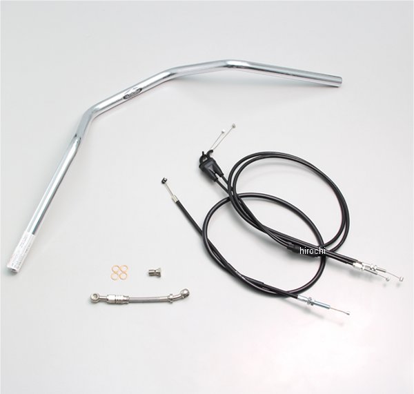 ハリケーン ZII-TYPE ハンドルセット XSR125 ABS クロームメッキ H309-078C HD店